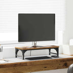 vidaXL Monitor Halterung Altholz 55 x 23 x 14 cm Holzwerkstoff