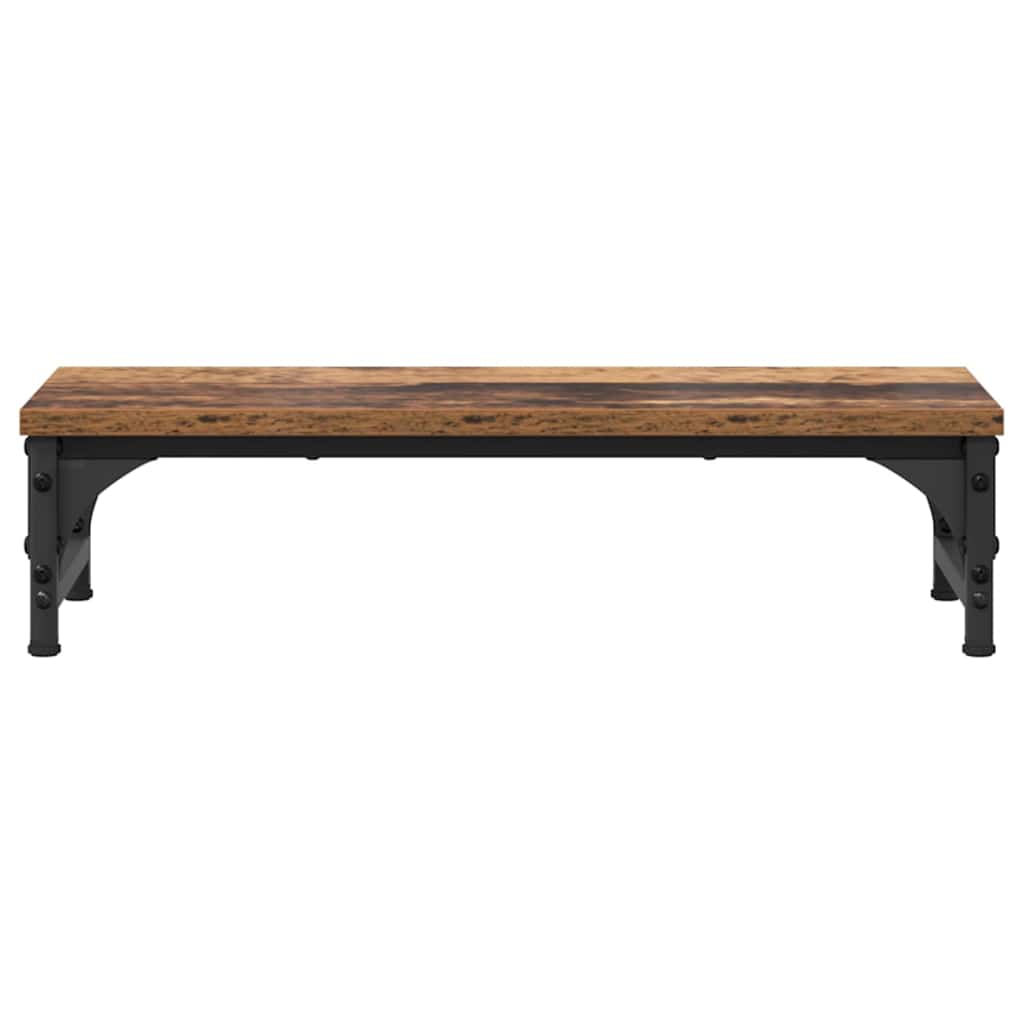 vidaXL Monitor Halterung Altholz 55 x 23 x 14 cm Holzwerkstoff
