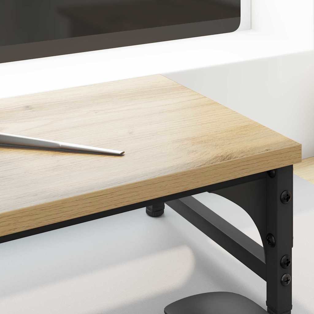 vidaXL Monitor Halterung Artisan-Eiche 55 x 23 x 14 cm Holzwerkstoff