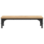 vidaXL Monitor Halterung Artisan-Eiche 55 x 23 x 14 cm Holzwerkstoff