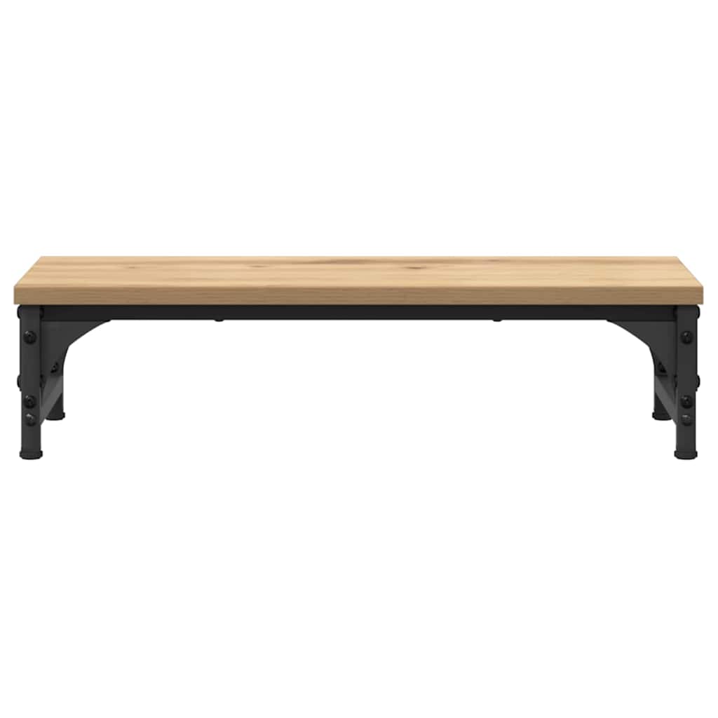vidaXL Monitor Halterung Artisan-Eiche 55 x 23 x 14 cm Holzwerkstoff
