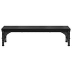 vidaXL Monitor Halterung Schwarz Eichen-Optik 55 x 23 x 14 cm