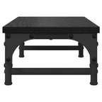 vidaXL Monitor Halterung Schwarz Eichen-Optik 55 x 23 x 14 cm