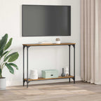 vidaXL Konsolentisch Altholz 100 x 22,5 x 75 cm Holzwerkstoff