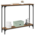 vidaXL Konsolentisch Altholz 100 x 22,5 x 75 cm Holzwerkstoff