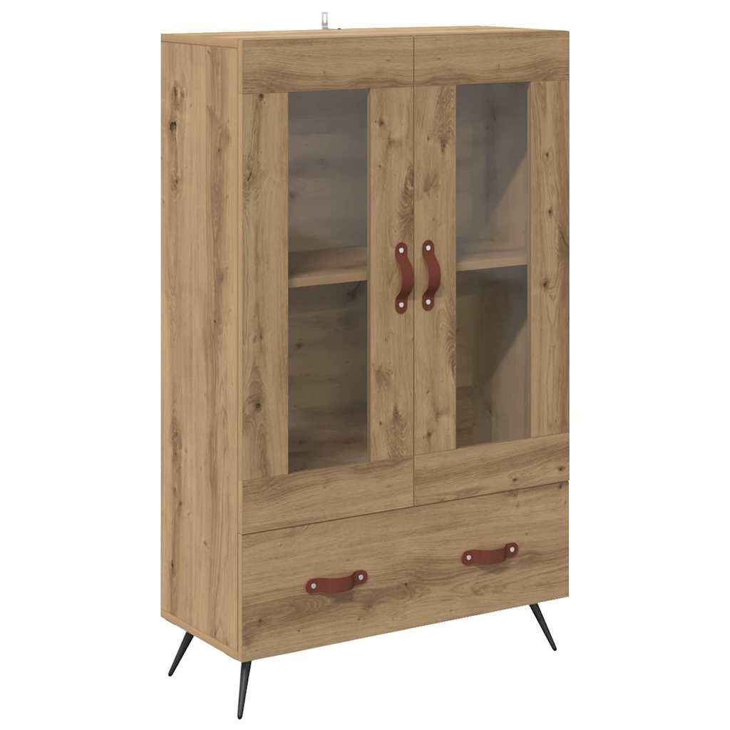 vidaXL Highboard mit Schubladen Artisan-Eiche 69,5 x 31 x 115 cm