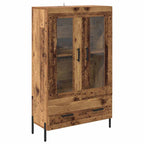 vidaXL Highboard Corona Altholz 69,5 x 31 x 115 cm Holzwerkstoff