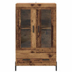 vidaXL Highboard Corona Altholz 69,5 x 31 x 115 cm Holzwerkstoff