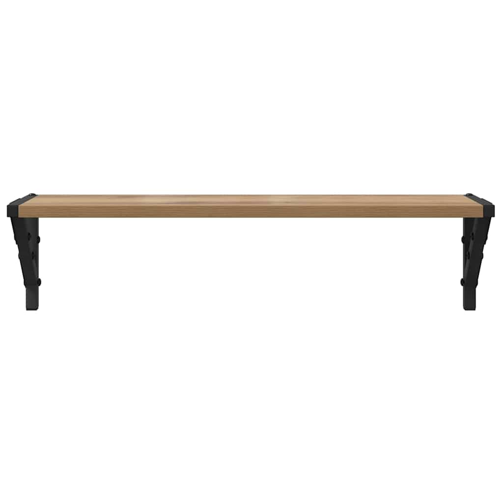 vidaXL Wandregale 2 pcs Artisan-Eiche 60 x 15 x 15,5 cm Holzwerkstoff