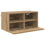 vidaXL TV-Wandschrank Artisan-Eiche 60 x 30 x 30 cm Holzwerkstoff