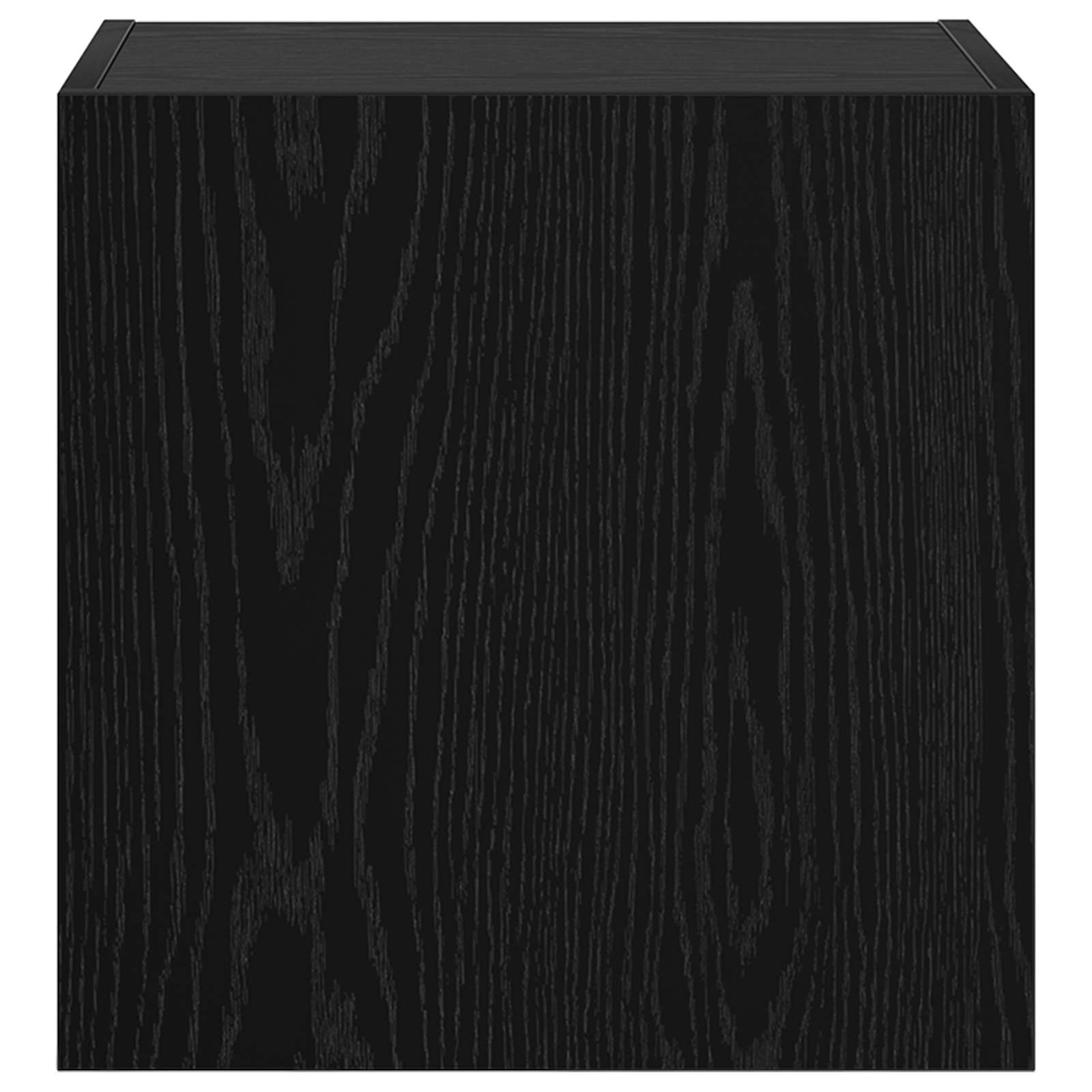 vidaXL TV-Wandschrank Schwarz Eichen-Optik 40,5x30x40cm Holzwerkstoff