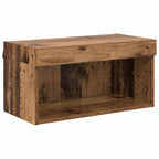 vidaXL TV-Schrankset mit LED Altholz 60 x 30 x 30 cm Holzwerkstoff