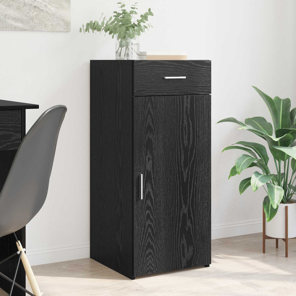 vidaXL Aufbewahrungsschrank Schwarze Eiche 40 x 42,5 x 93 cm