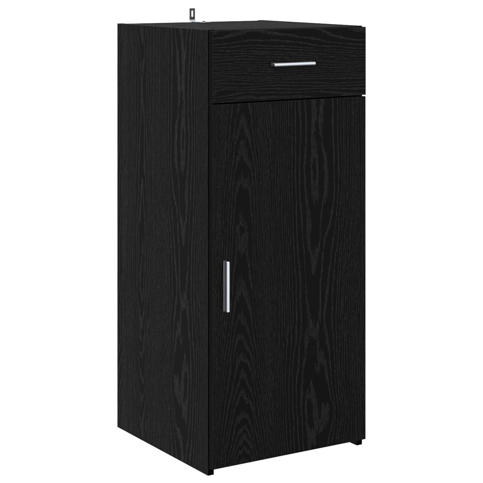 vidaXL Aufbewahrungsschrank Schwarze Eiche 40 x 42,5 x 93 cm