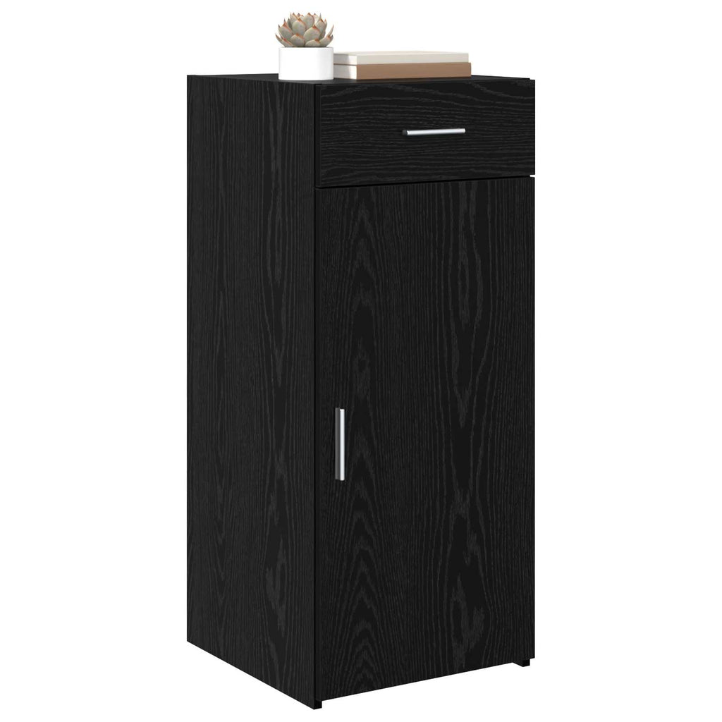 vidaXL Aufbewahrungsschrank Schwarze Eiche 40 x 42,5 x 93 cm