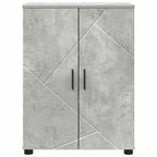 vidaXL Badezimmerschrank Beton Grau 60 x 35 x 80 cm