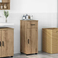vidaXL Badezimmerschrank mit Schubladen Artisan-Eiche 30 x 35 x 80 cm