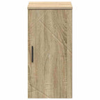 vidaXL Badezimmerschrank Wandmontiert Sonoma-Eiche 30 x 31,5 x 61 cm