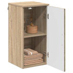 vidaXL Badezimmerschrank Wandmontiert Sonoma-Eiche 30 x 31,5 x 61 cm