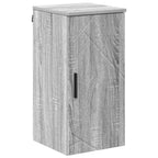 vidaXL Badezimmerschrank Wandmontiert Graues Sonoma 30 x 31,5 x 61 cm