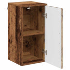 vidaXL Badezimmerschrank Wandmontiert Altholz 30 x 31,5 x 61 cm