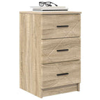 vidaXL Nachttisch Sonoma-Eiche 38 x 38 x 66 cm Holzwerkstoff