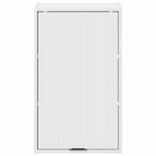 vidaXL Badezimmerschrank Weiß 39 x 23,5 x 65 cm Holzwerkstoff, Metall