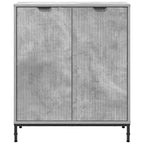 vidaXL Sideboard Beton Grau 69,5 x 33 x 82 cm Holzwerkstoff