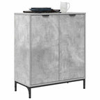 vidaXL Sideboard Beton Grau 69,5 x 33 x 82 cm Holzwerkstoff