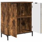vidaXL Sideboard Geräucherte Eiche 69,5 x 33 x 82 cm Holzwerkstoff