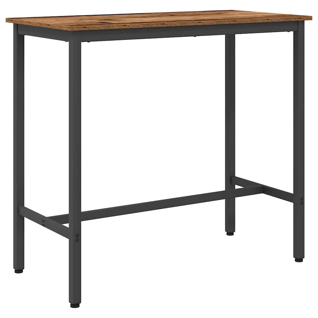 vidaXL Tisch Altholz 100 x 50 x 90,5 cm Ingenieure Holz und Stahl