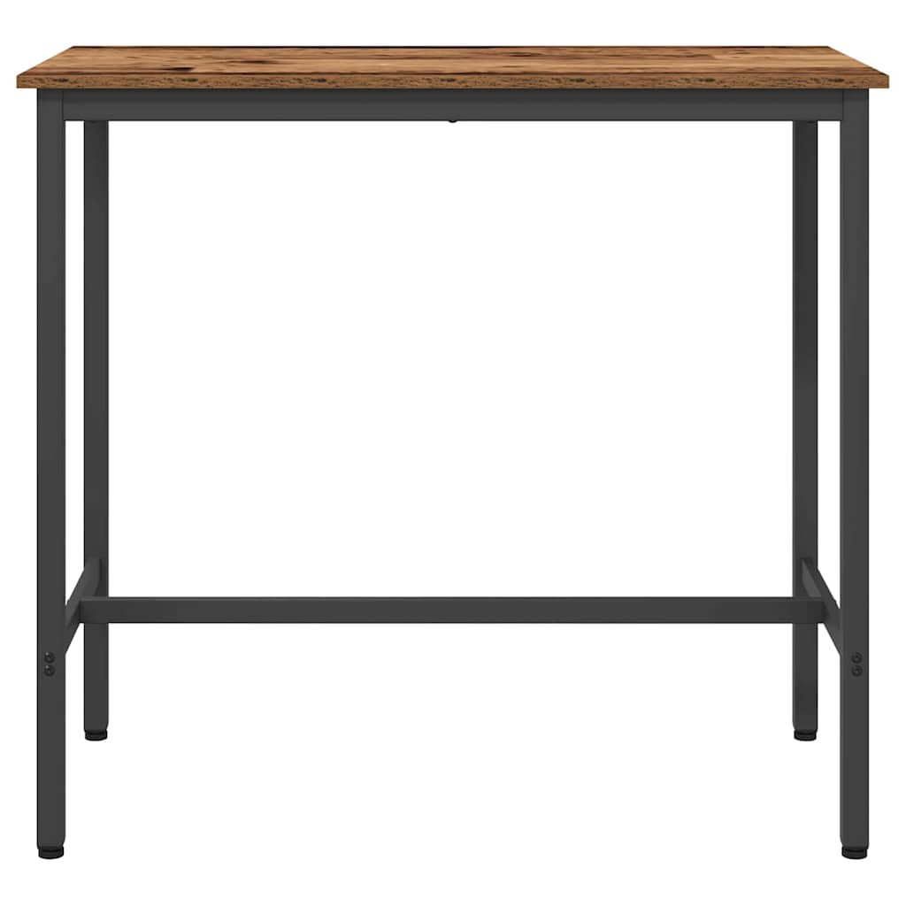vidaXL Tisch Altholz 100 x 50 x 90,5 cm Ingenieure Holz und Stahl