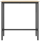 vidaXL Tisch Sonoma-Eiche 100 x 40 x 100,5 cm