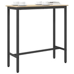 vidaXL Tisch Sonoma-Eiche 100 x 40 x 100,5 cm