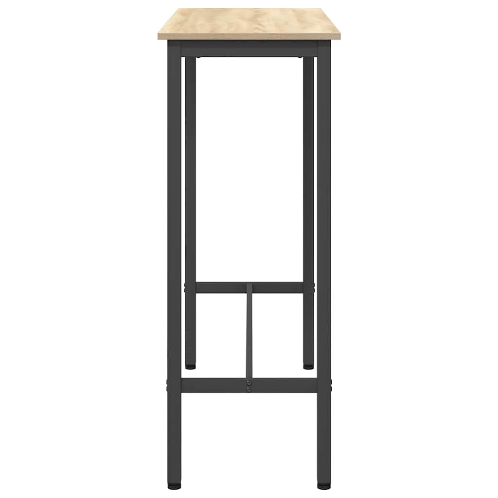 vidaXL Tisch Sonoma-Eiche 100 x 40 x 100,5 cm