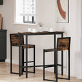 vidaXL Tisch Geräucherte Eiche 100 x 50 x 90,5 cm