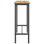 vidaXL Tisch Artisan-Eiche 100 x 40 x 100,5 cm