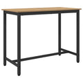 vidaXL Tisch Artisan-Eiche 100 x 40 x 100,5 cm
