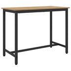 vidaXL Tisch Artisan-Eiche 100 x 40 x 100,5 cm