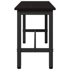 vidaXL Esstischbank Schwarz Eichen-Optik 100 x 32,5 x 48,5 cm