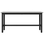 vidaXL Esstischbank Graues Sonoma 100 x 32,5 x 48,5 cm