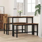 vidaXL Esstischbank Altholz 100 x 32,5 x 48,5 cm