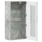vidaXL Holzschrank Beton Grau 50 x 29 x 100 cm Holzwerkstoff