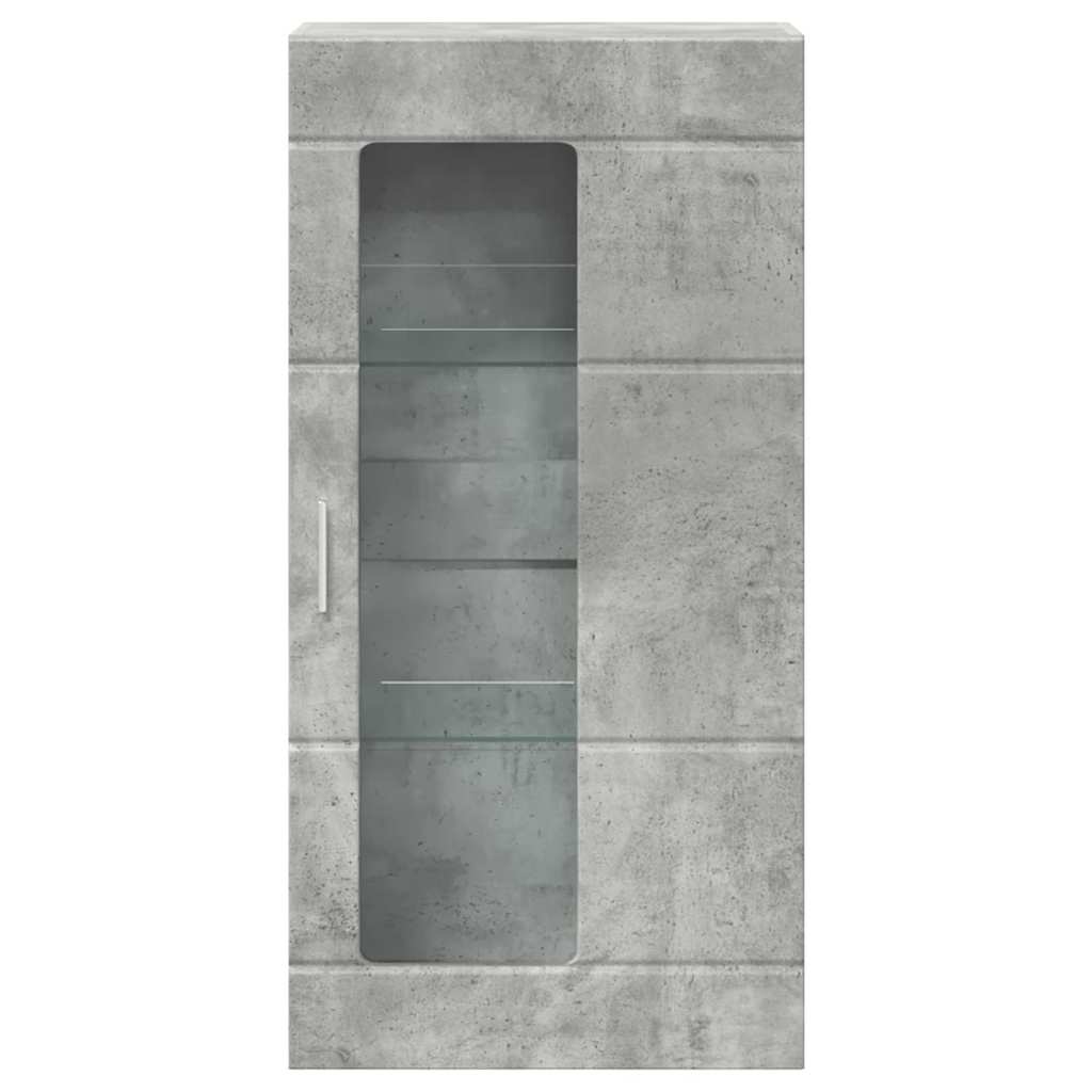 vidaXL Holzschrank Beton Grau 50 x 29 x 100 cm Holzwerkstoff