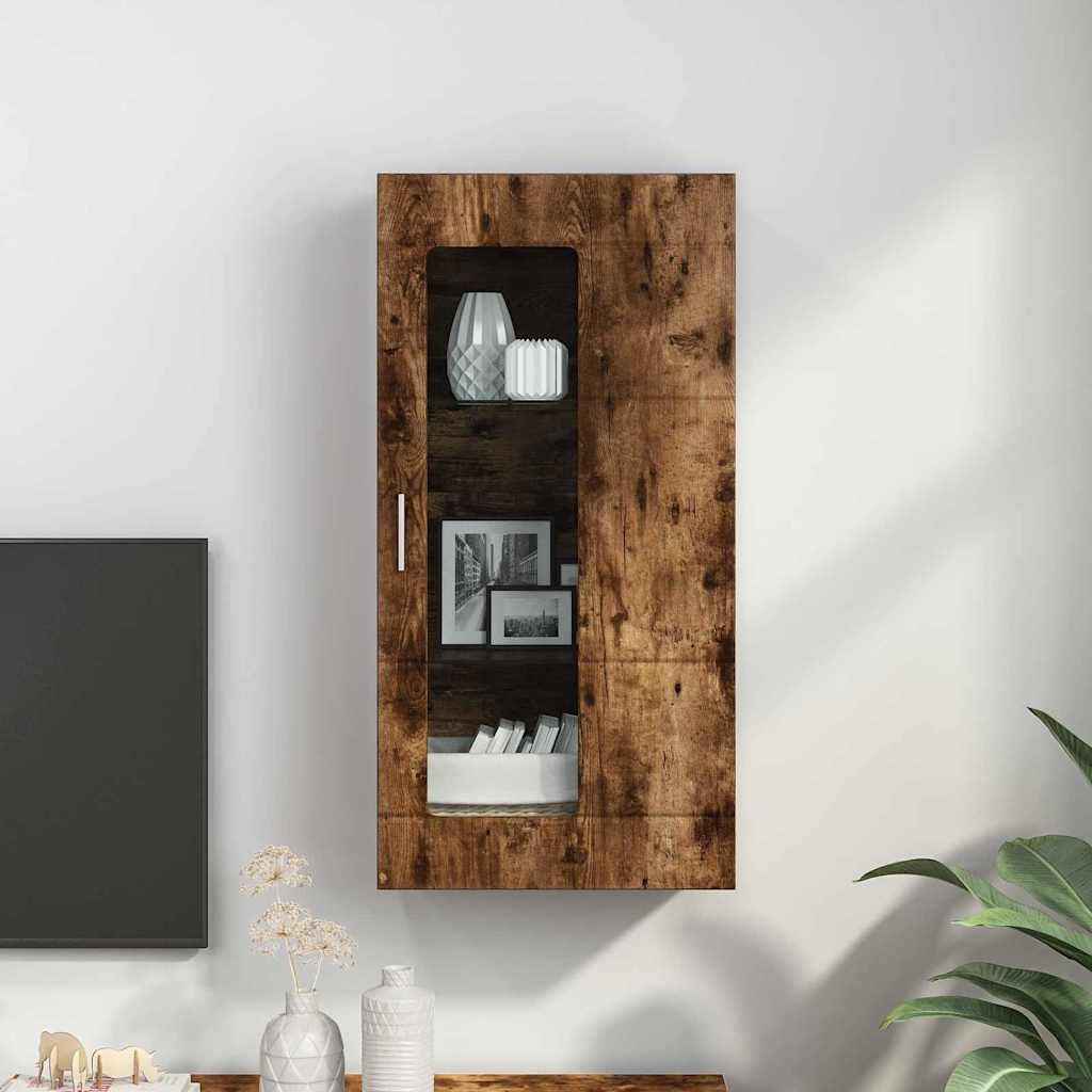 vidaXL Holzschrank Geräucherte Eiche 50 x 29 x 100 cm Holzwerkstoff
