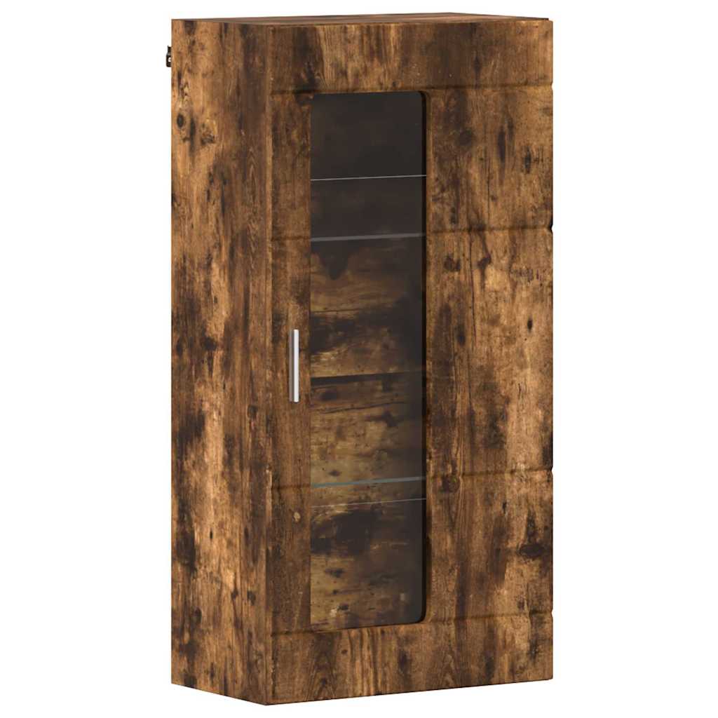 vidaXL Holzschrank Geräucherte Eiche 50 x 29 x 100 cm Holzwerkstoff