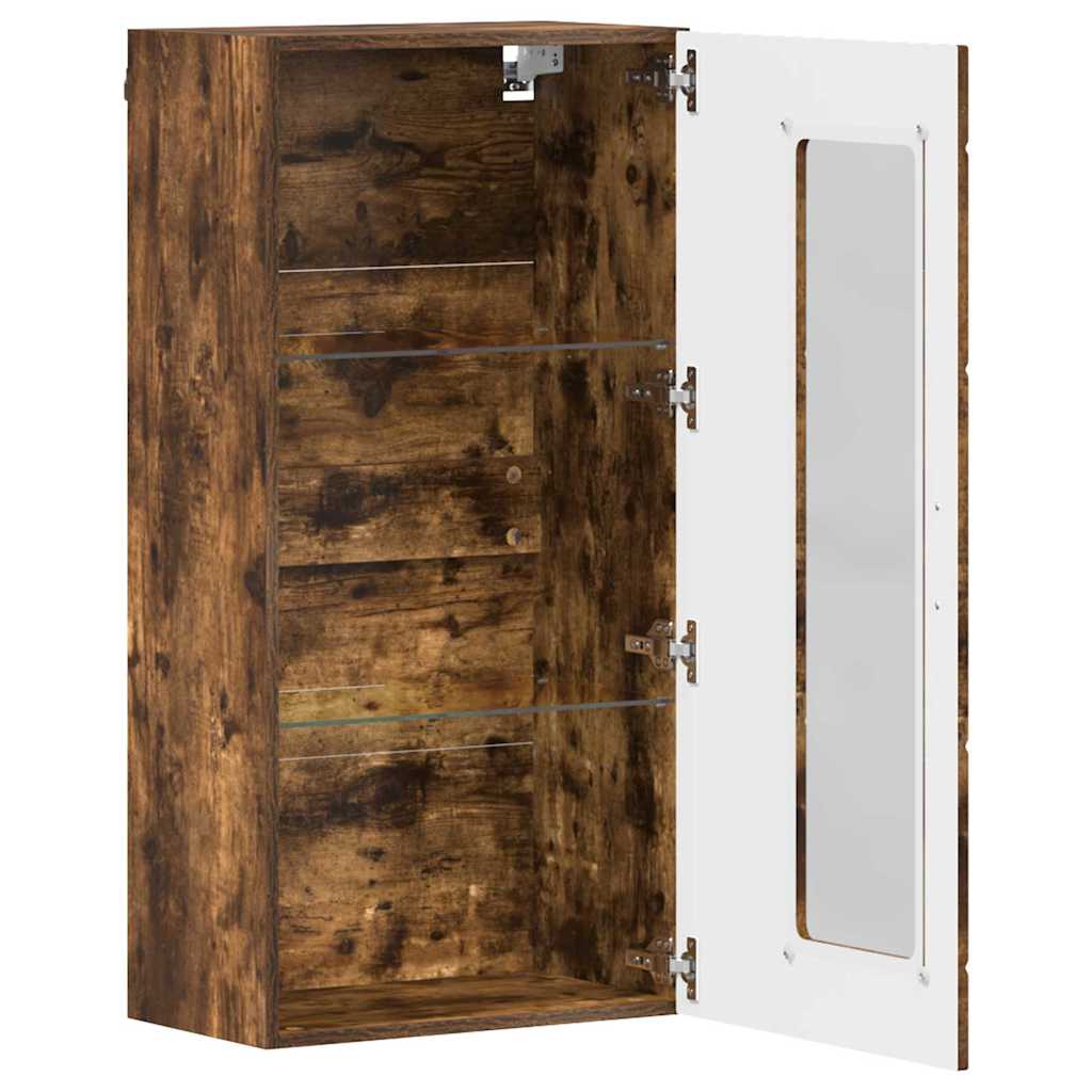 vidaXL Holzschrank Geräucherte Eiche 50 x 29 x 100 cm Holzwerkstoff