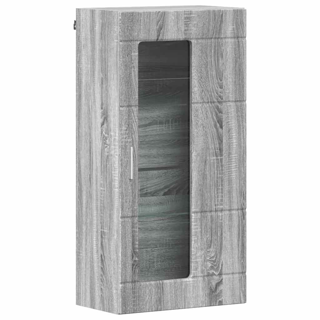vidaXL Holzschrank Graues Sonoma 50 x 29 x 100 cm Holzwerkstoff