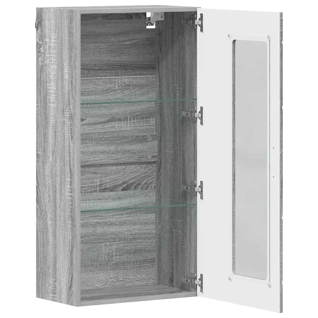 vidaXL Holzschrank Graues Sonoma 50 x 29 x 100 cm Holzwerkstoff