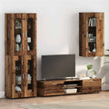 vidaXL Holzschrank mit Speicher Altholz 50 x 29 x 100 cm Holzwerkstoff